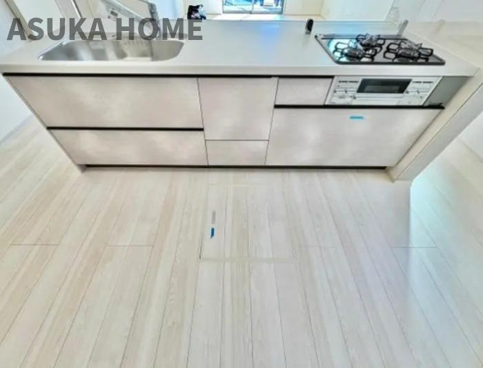 緑区白山2丁目のその他|美しい掃除がしやすそうなシステムキッチン