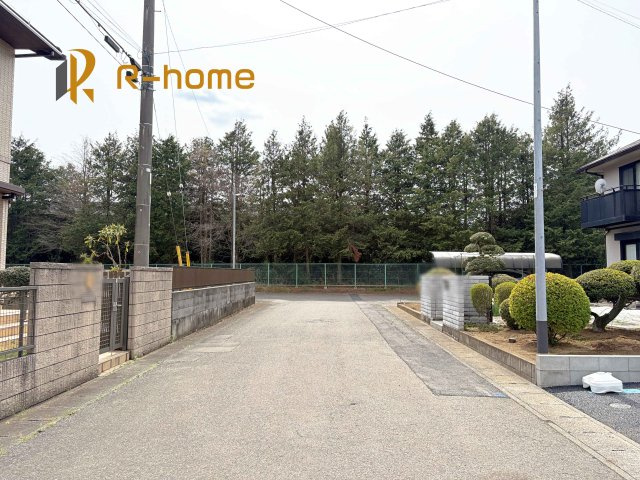 古河市尾崎第1　新築戸建て　1号棟の前面道路含む現地写真|堂々！建物完成♪実際のお部屋をご見学可能です♪
ご見学が一番の資料！お気軽にお問い合わせ下さい♪