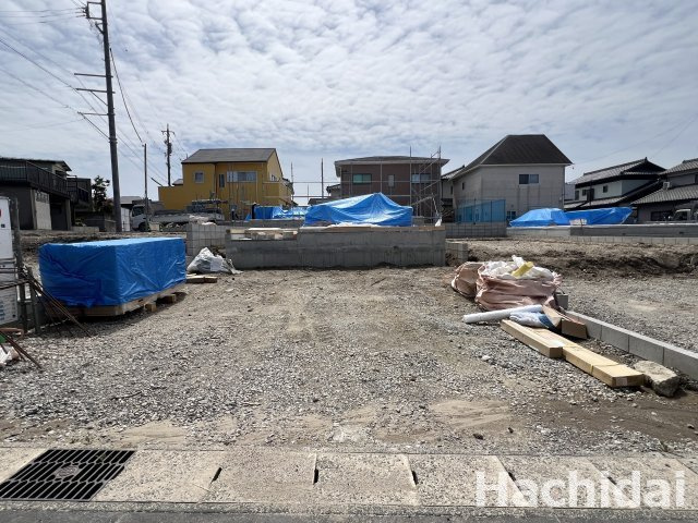 碧南第65尾城町　新築戸建＜4号棟＞の外観|ただいま建築中です♪（2026.5.7）