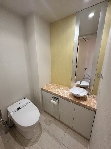 広尾ガーデンフォレストD棟のトイレ