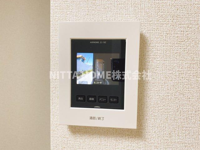 リバーサイド伊佐津のセキュリティ|TVインターホンもあり♪