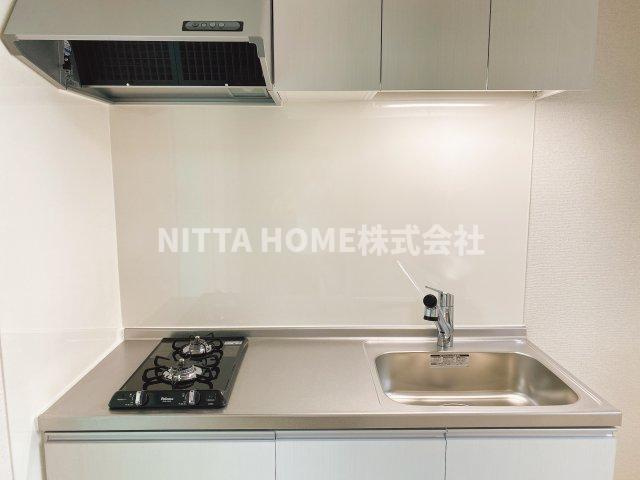 リバーサイド伊佐津のキッチン|キッチン嬉しいガスコンロ付キッチンになります◆