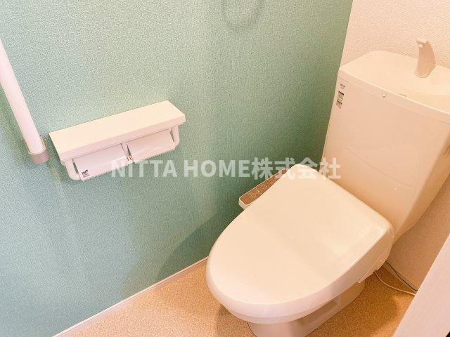 リバーサイド伊佐津のトイレ|もちろん、ウォシュレット付きです♪