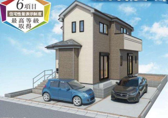 【外観パース】 | 桶川坂田971番 | 完成イメージ