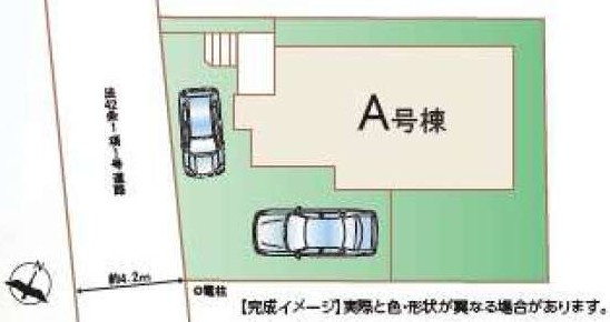 【区画図】 | 桶川坂田971番 | 完成イメージ