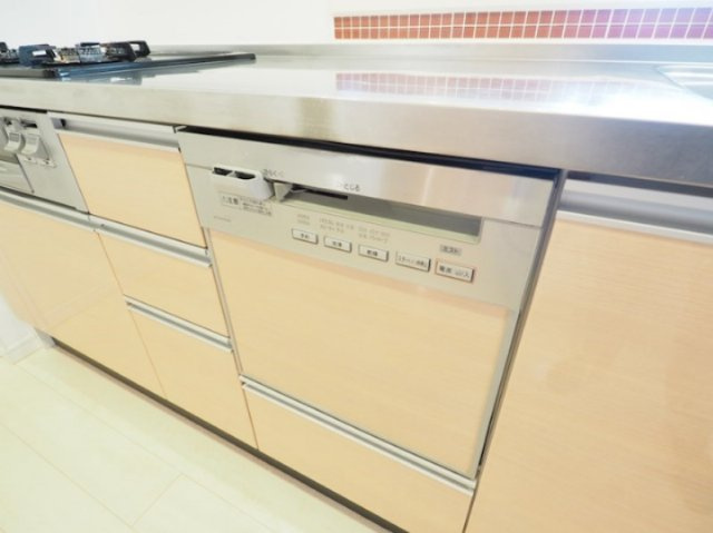 家事の味方、食器洗浄乾燥機付きのキッチン※2019年3月撮影