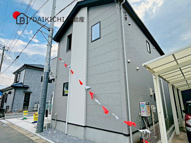 【外観】 | KIS久喜市鷲宮8期　LIGARE　新築戸建　全1棟　1号棟