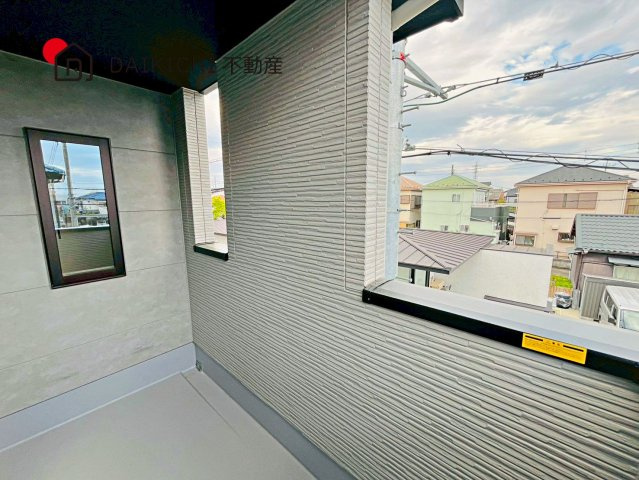 【バルコニー】 | KIS久喜市鷲宮8期　LIGARE　新築戸建　全1棟　1号棟