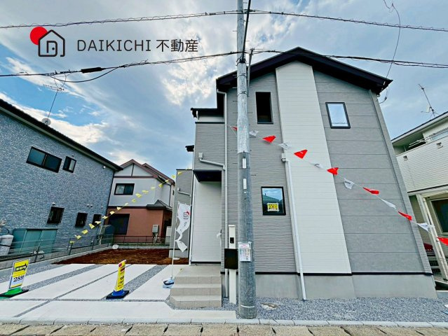【前面道路含む現地写真】 | KIS久喜市鷲宮8期　LIGARE　新築戸建　全1棟　1号棟