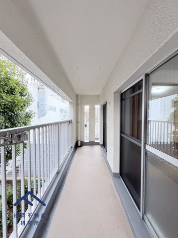 ふよう小戸ハイツのバルコニー