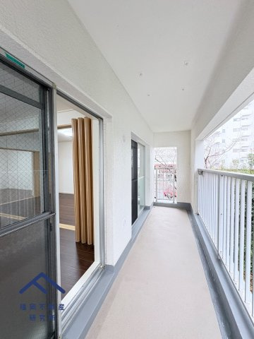 ふよう小戸ハイツのバルコニー