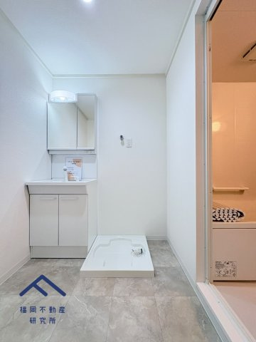 ふよう小戸ハイツの独立洗面台