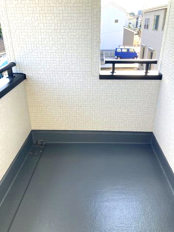 リーブルガーデンS第12吉岡町下野田　2号棟のバルコニー|バルコニーは2ヶ所にあります