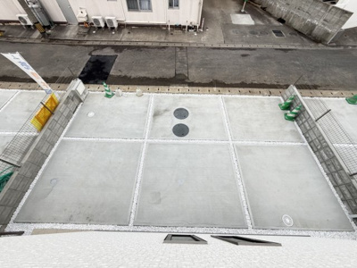 【駐車場】 | 読谷村喜名Ⅱ（全11棟）I号棟 | I号棟　並列駐車3台完備♪