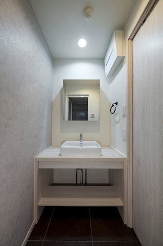 新品家具付きマンション高田2(KaGood東京)の洗面所