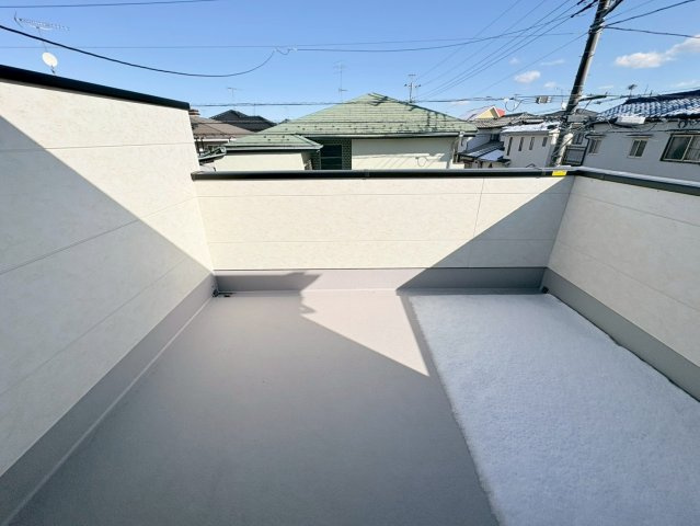 川越市霞ケ関北6丁目　新築分譲　東武東上線『霞ヶ関駅』徒歩15分　【霞ヶ関北小学区】のバルコニー