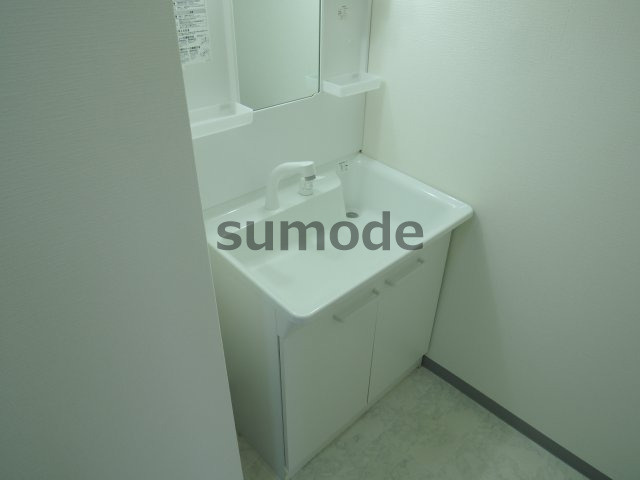 高槻市寿町２丁目の賃貸マンションの洗面所