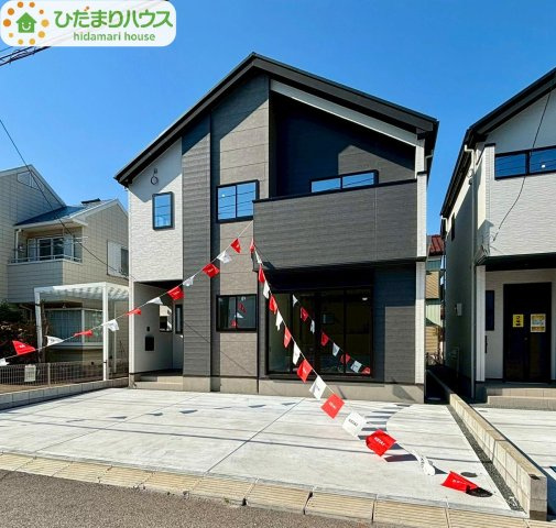 流山市こうのす台　新築戸建　1号棟の外観|完成致しました（^^)/是非お問い合わせ下さい！！