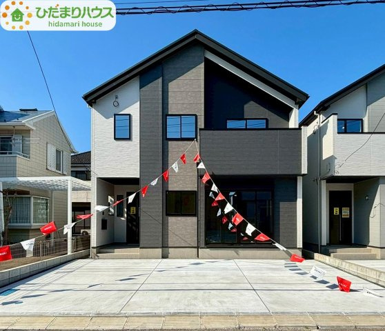 流山市こうのす台　新築戸建　1号棟の外観|ご見学できます（^^)/是非お問い合わせ下さい！！