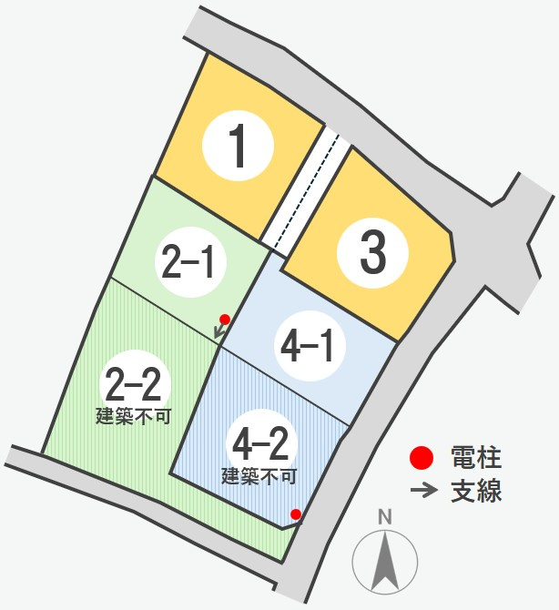 東邦ピュアコート四ツ屋Ⅸ（9）の区画図
