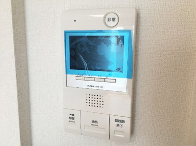 【セキュリティ】 | グランフォース中野富士見町 | モニター付きインターホン。