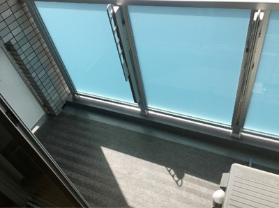 【バルコニー】 | グランフォース中野富士見町 | 南向き。