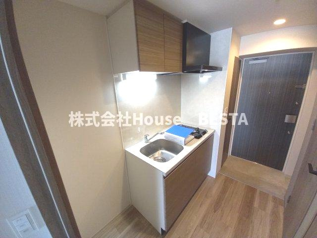 レジュールアッシュ神戸湊川公園のキッチン