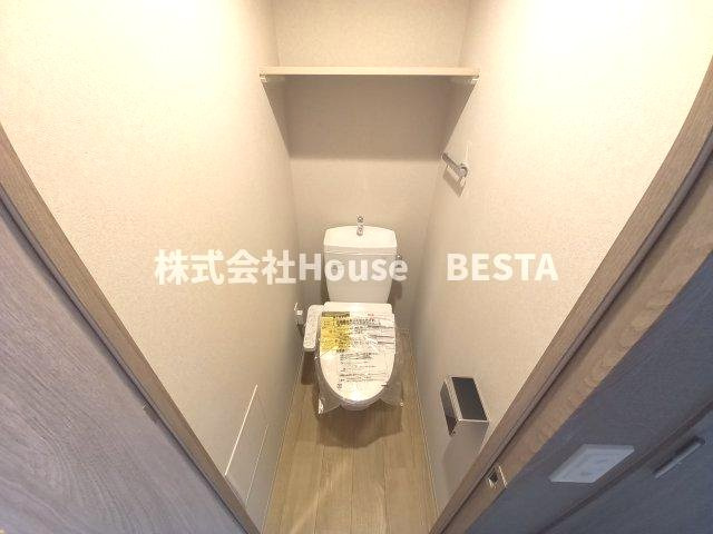 レジュールアッシュ神戸湊川公園のトイレ