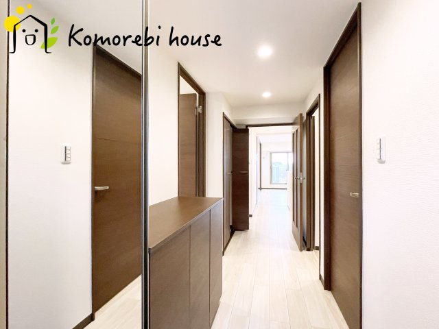 ソフィア上尾B棟の玄関|ゆったりとした玄関です