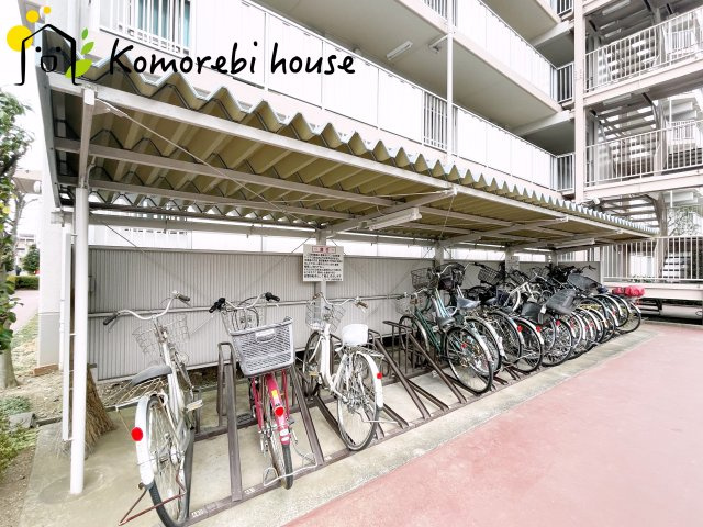 ソフィア上尾B棟の駐輪場