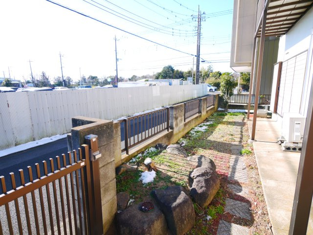 山武市白幡　中古戸建の庭|内装リフォーム済み令和8年1月　４LDK  リビング約15.5帖 ユニットバス 給湯器・コンロ交換