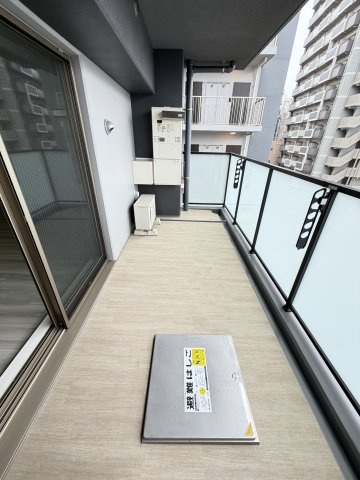 アーバネックス新町Ⅱのバルコニー