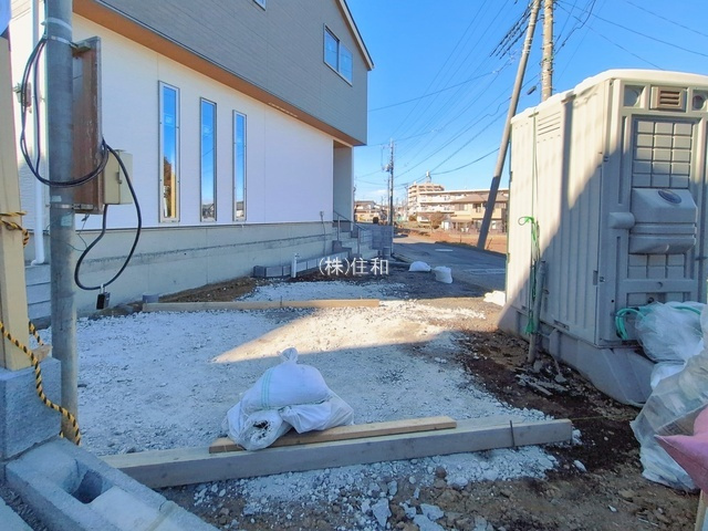 富士見市羽沢１丁目の新築一戸建の駐車場