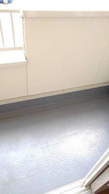 【バルコニー】 | グランデュールコートB | 暖かな日差しのふりそそぐバルコニー