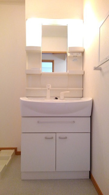 【洗面所】 | グランデュールコートB | 広い洗面スペース