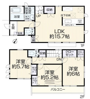 【間取り】 | 東村山市恩多町5丁目　中古戸建 | 東村山市恩多町5丁目　中古戸建