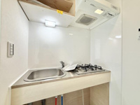 ２口コンロで自炊派にもおすすめ