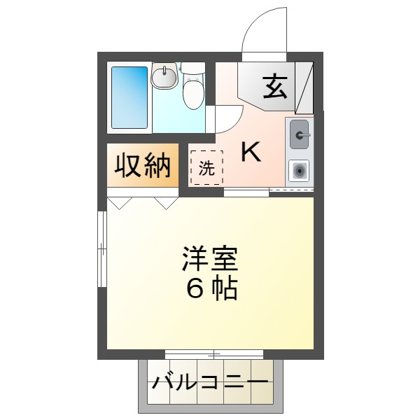 ジェネシスみづほの間取り