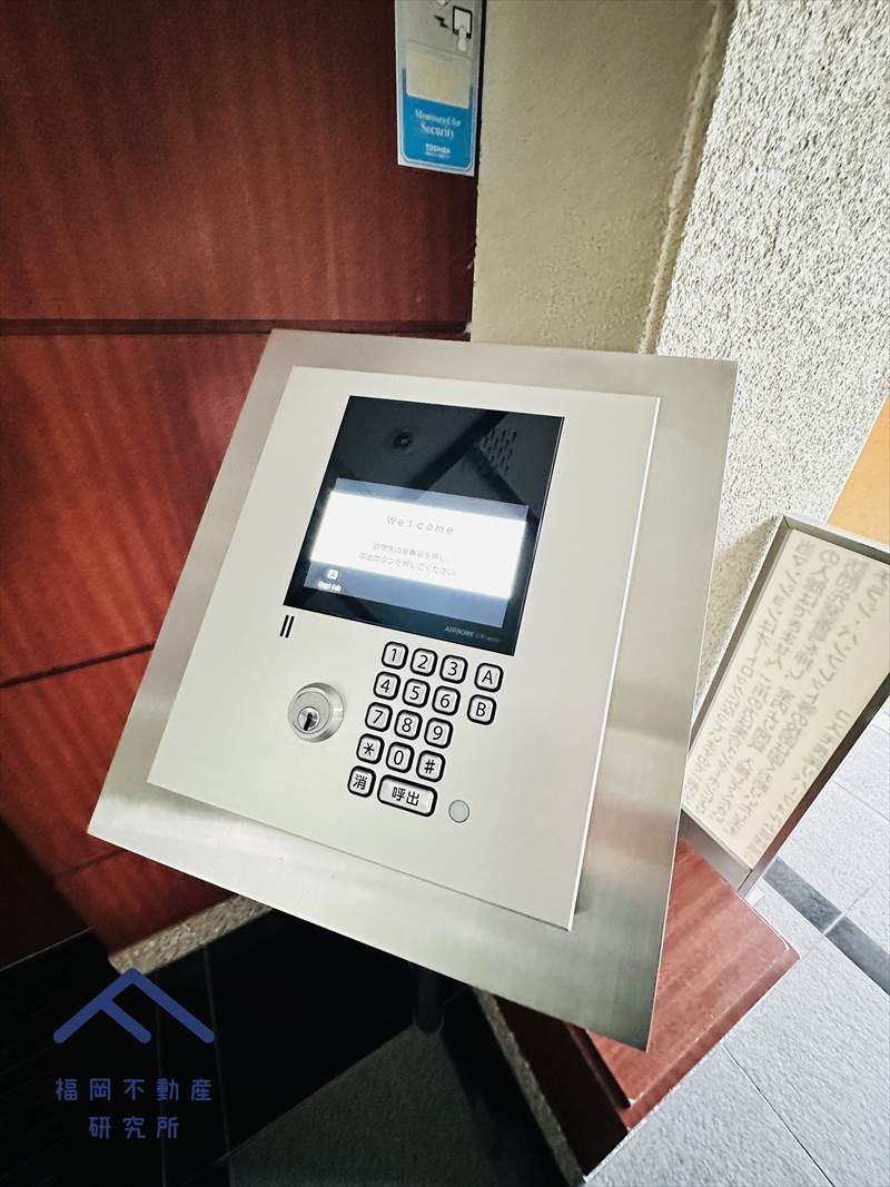 コスモ長尾リバーフォルムの防犯設備