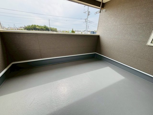 七栄第３３　新築戸建て　７号棟のバルコニー