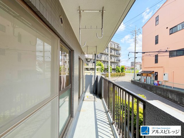 キャッスルメジェール西みずほ台壱番館のバルコニー