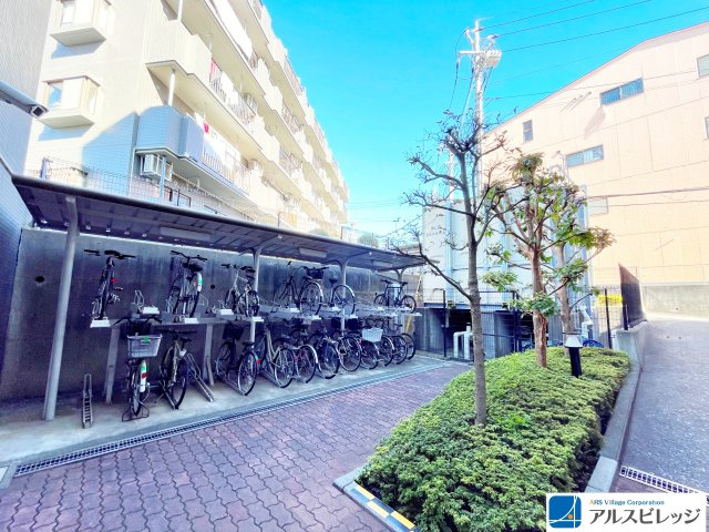 キャッスルメジェール西みずほ台壱番館の駐輪場|キャッスルメジェール西みずほ台壱番館