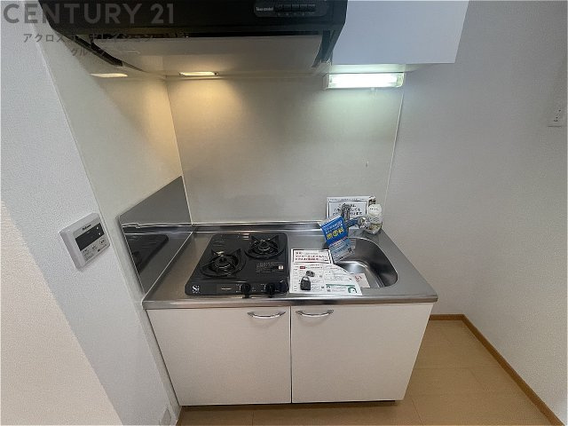 壁付けキッチンでスペースを最大限有効活用できます！