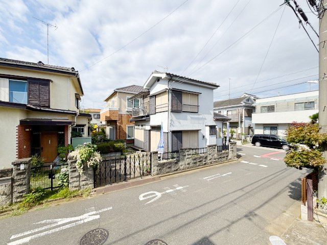 土地/三芳町大字藤久保の前面道路含む現地写真|閑静な住宅街＆陽当たり良好