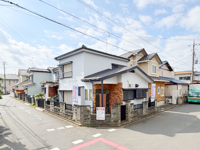 土地/三芳町大字藤久保の前面道路含む現地写真|閑静な住宅街＆陽当たり良好