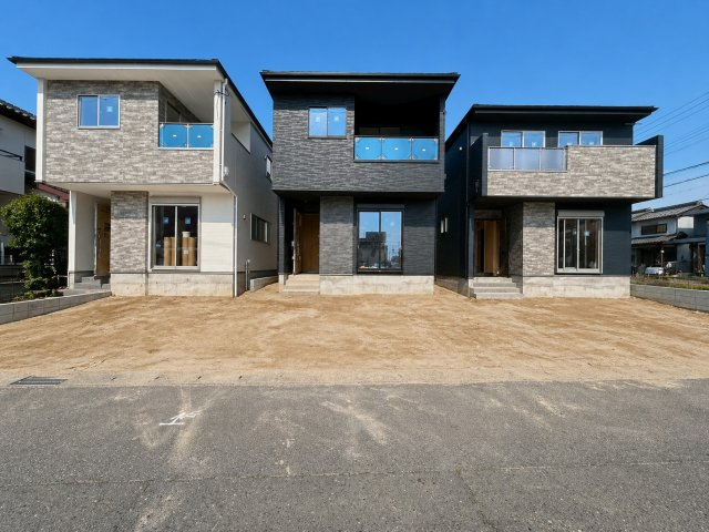 新築戸建　一宮市多加木1期　全3区画分譲の外観|「現地（2026年4月3日）撮影」　
■外観写真　
■ヤマダ不動産　株式会社リライフ　