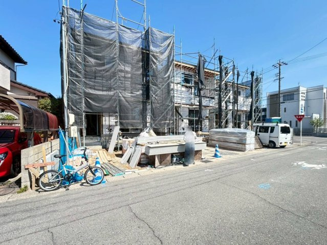 新築戸建　一宮市多加木1丁目1期　全3区画分譲の外観|「現地（2026年3月2日）撮影」　
■全体写真　
■ヤマダ不動産　株式会社リライフ　