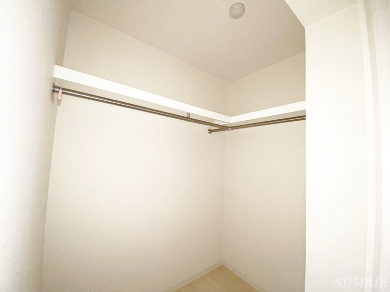 サクラテラスの収納|ウォークインクローゼットです☆