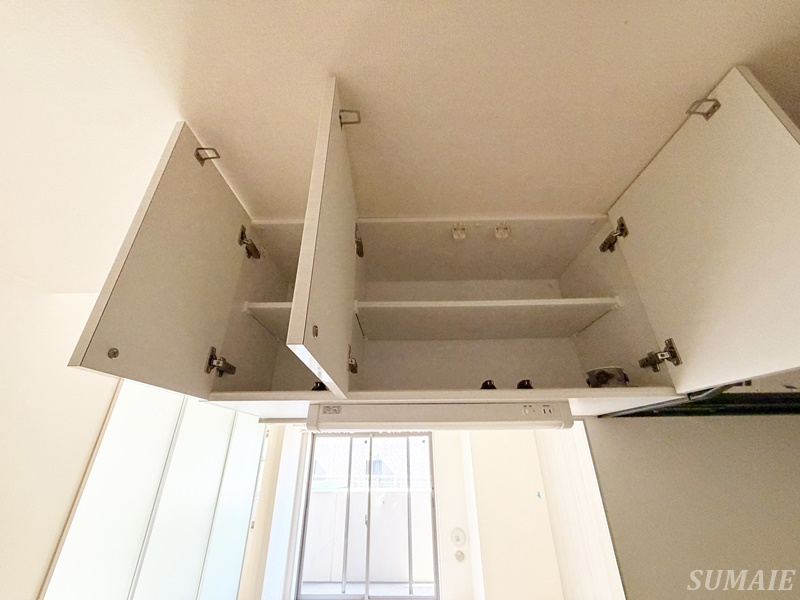 サクラテラスの収納|キッチン上収納です☆