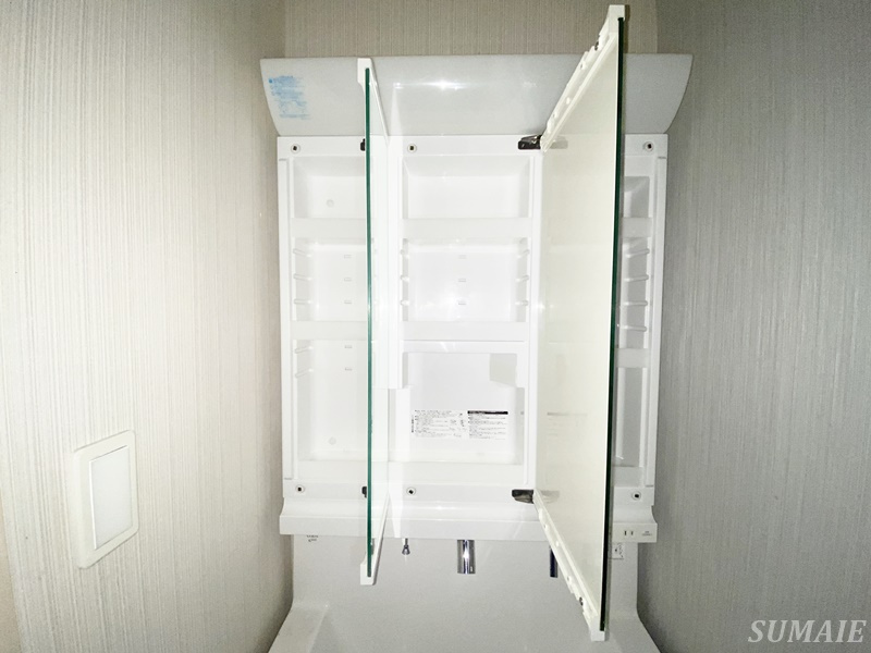 サクラテラスの収納|鏡裏収納です☆